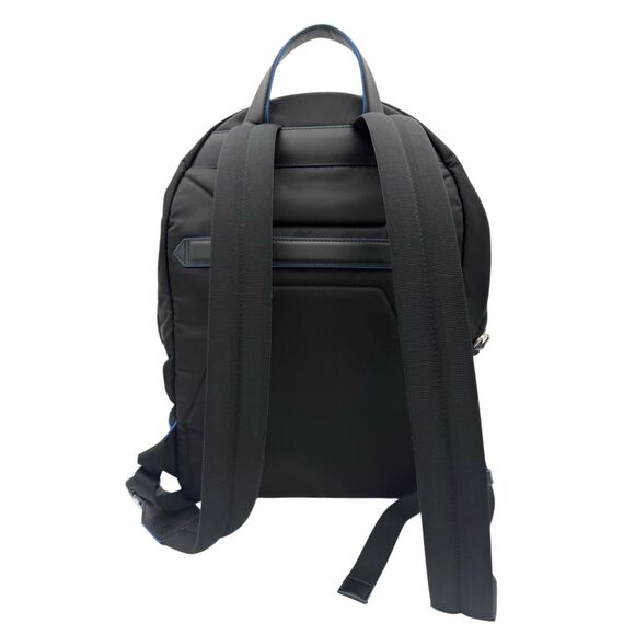 NEW Montblanc BLUE SPIRIT Nylon Leather Backpack - Picture 4 of 11